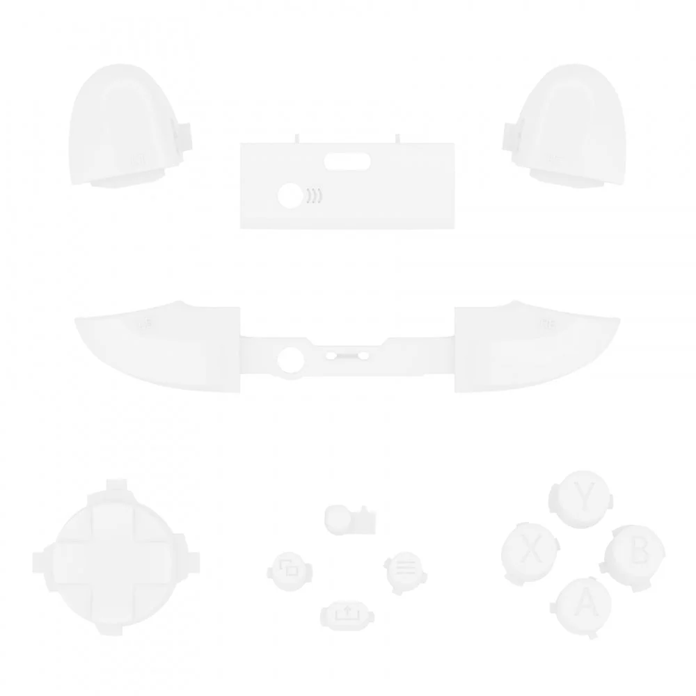 eXtremeRate Replacement Full Set Buttons for Xbox Series X & S Controller - White - Image 2