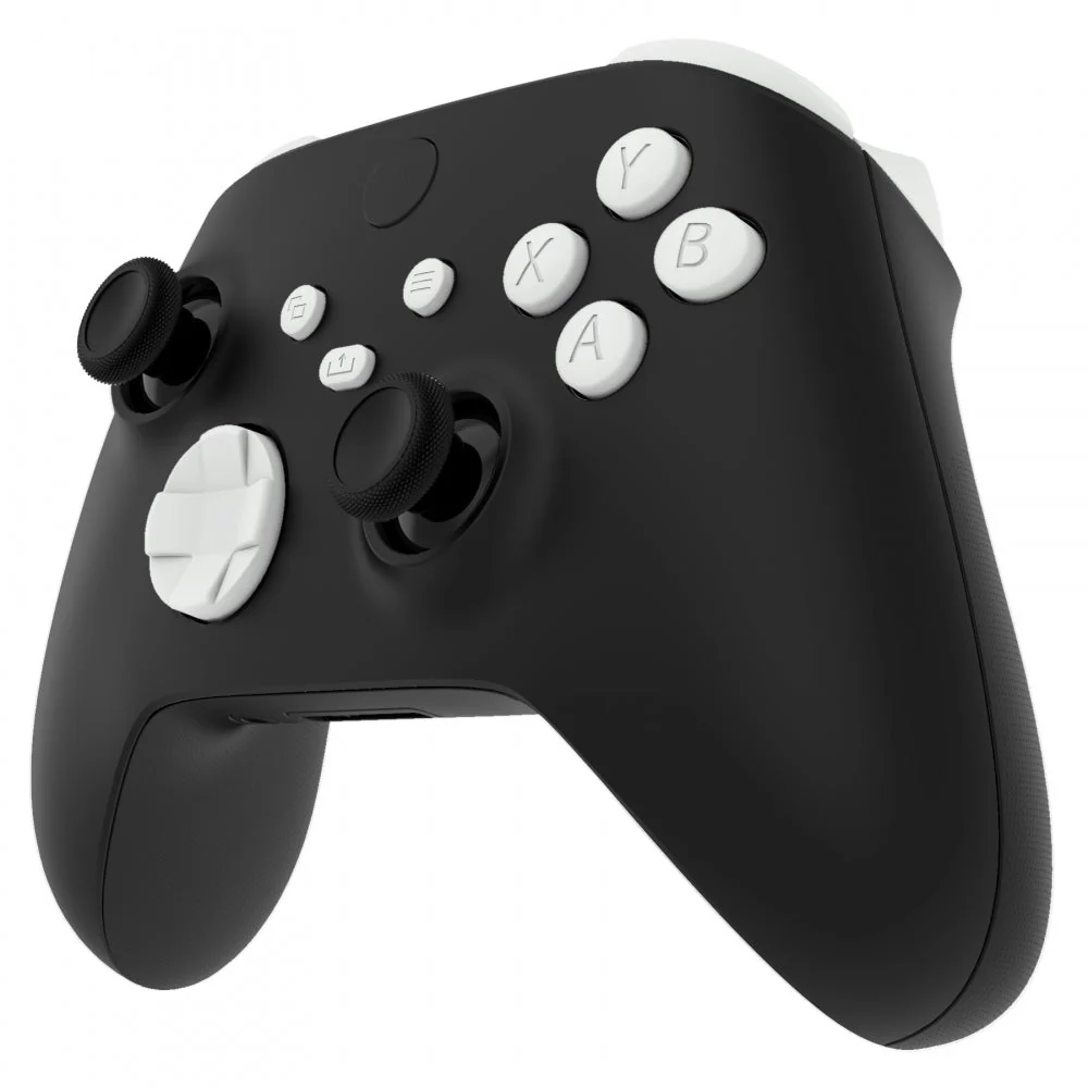 eXtremeRate Replacement Full Set Buttons for Xbox Series X & S Controller - White - Image 4