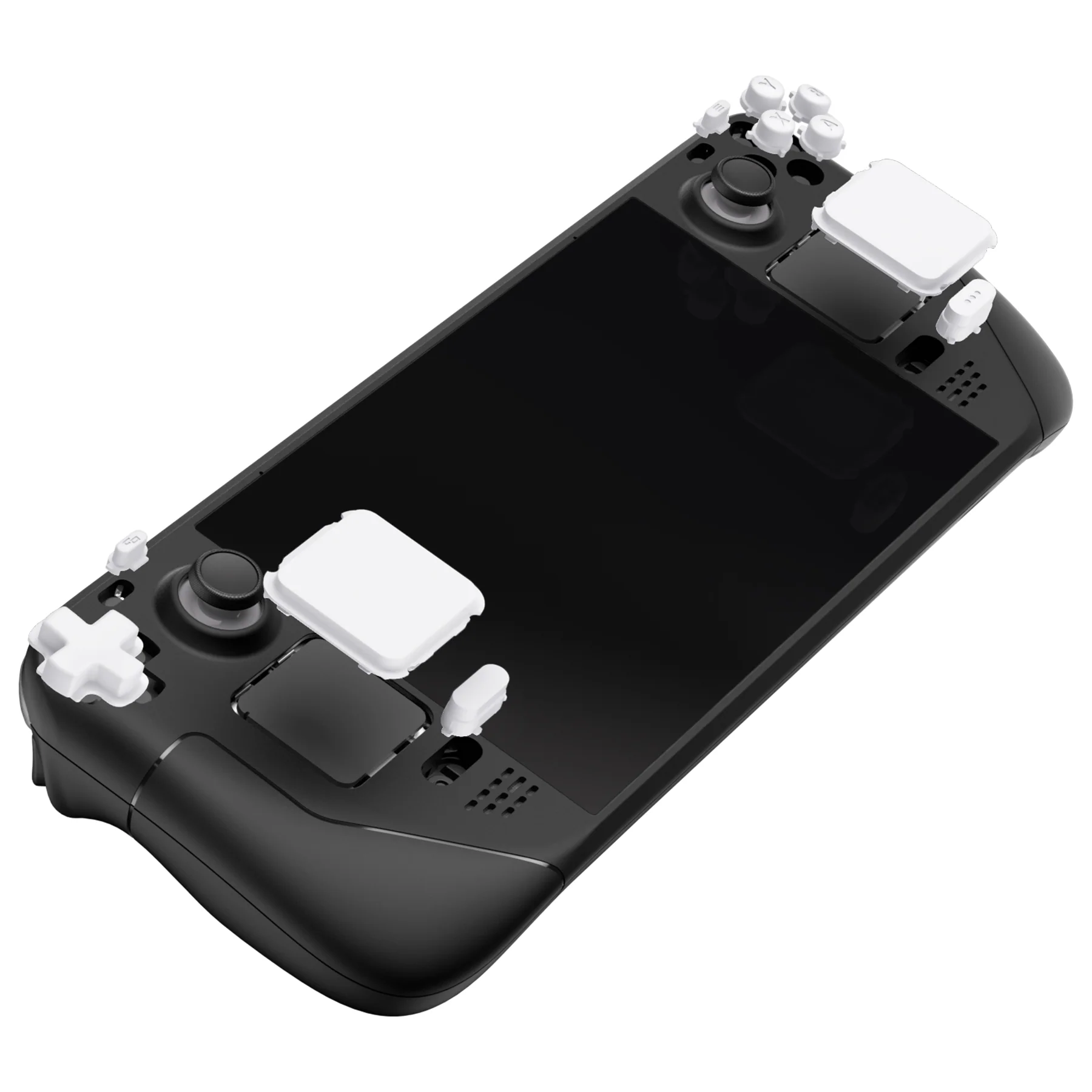 eXtremeRate Replacement Full Set Buttons for Steam Deck LCD - White - Image 5