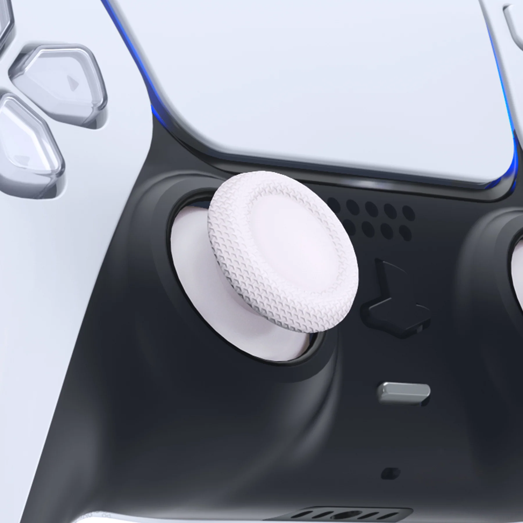 eXtremeRate Replacement Thumbsticks Analog Stick Joystick Compatible with PS5 & PS4 All Model Controller - White - Image 3