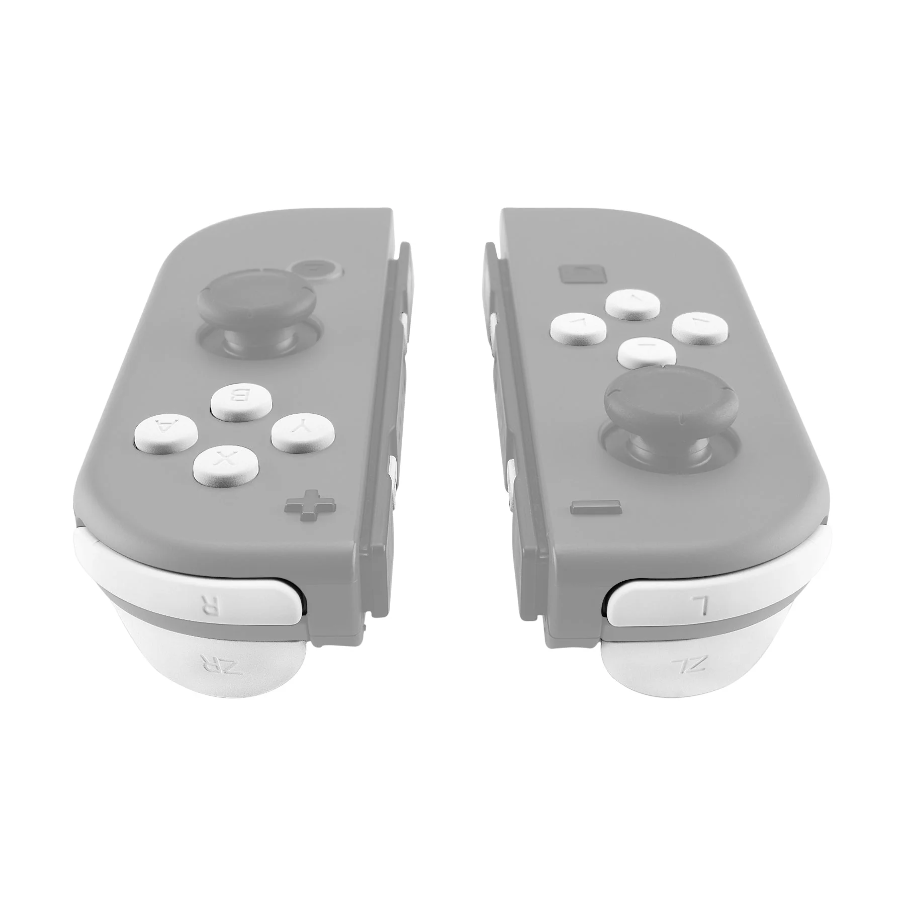 eXtremeRate Replacement Full Set Buttons for Joycon of NS Switch - White - Image 5