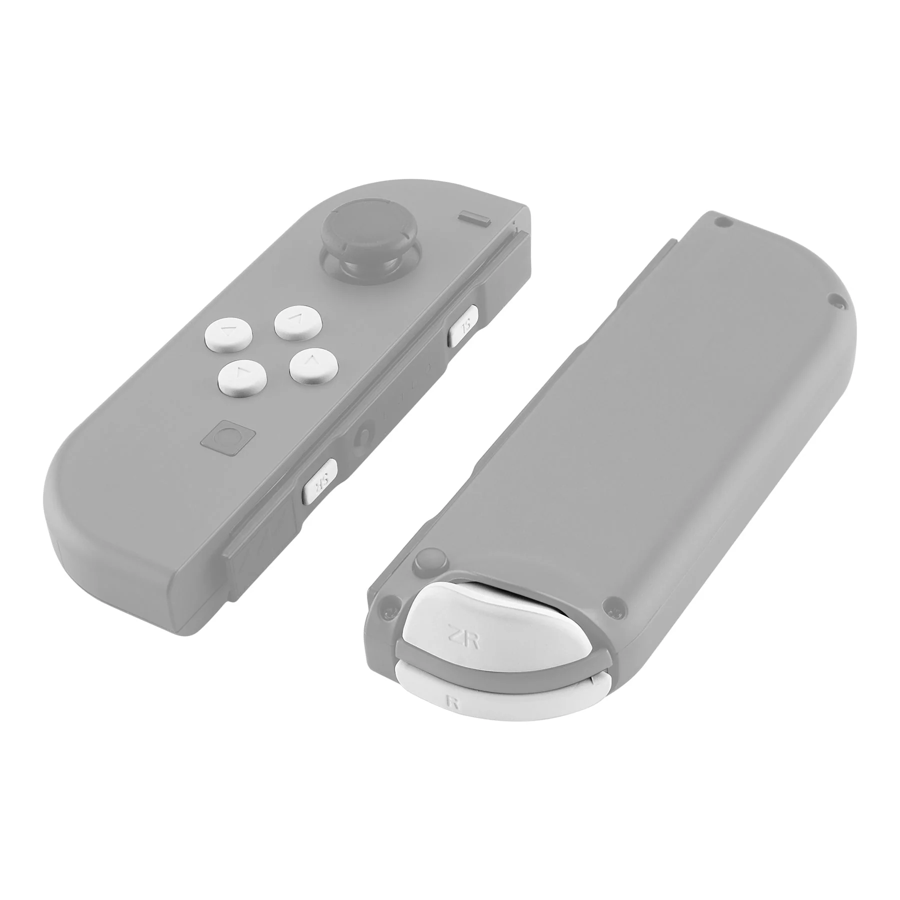eXtremeRate Replacement Full Set Buttons for Joycon of NS Switch - White - Image 6