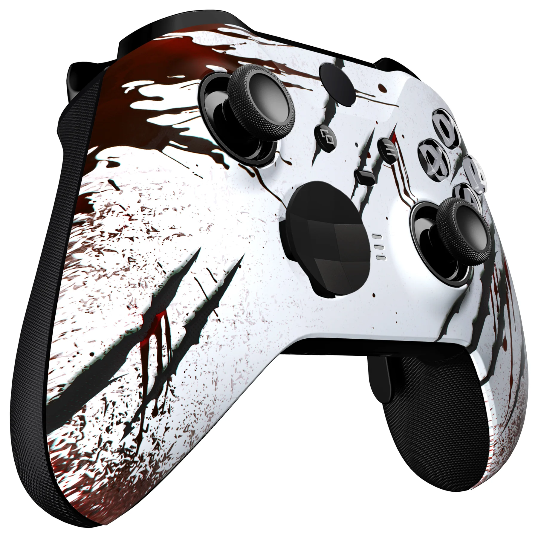 eXtremeRate Replacement Front Housing Shell Case with Accent Rings for Xbox One Elite Series 2 & Elite 2 Core Controller (Model 1797) - Wild Attack - Image 6