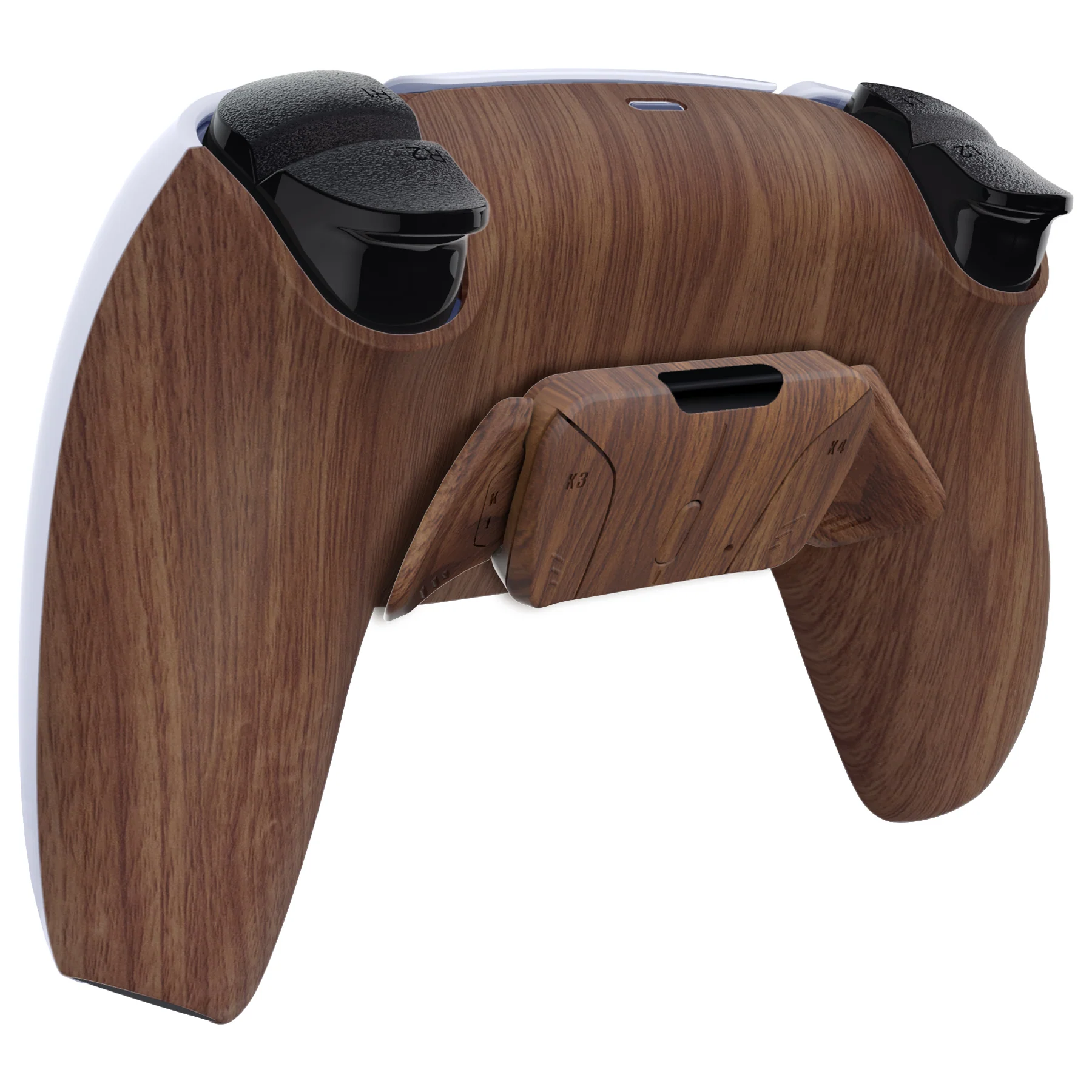 eXtremeRate Remappable RISE4 Remap Kit for PS5 Controller BDM-010/020 - Wood Grain - Image 8