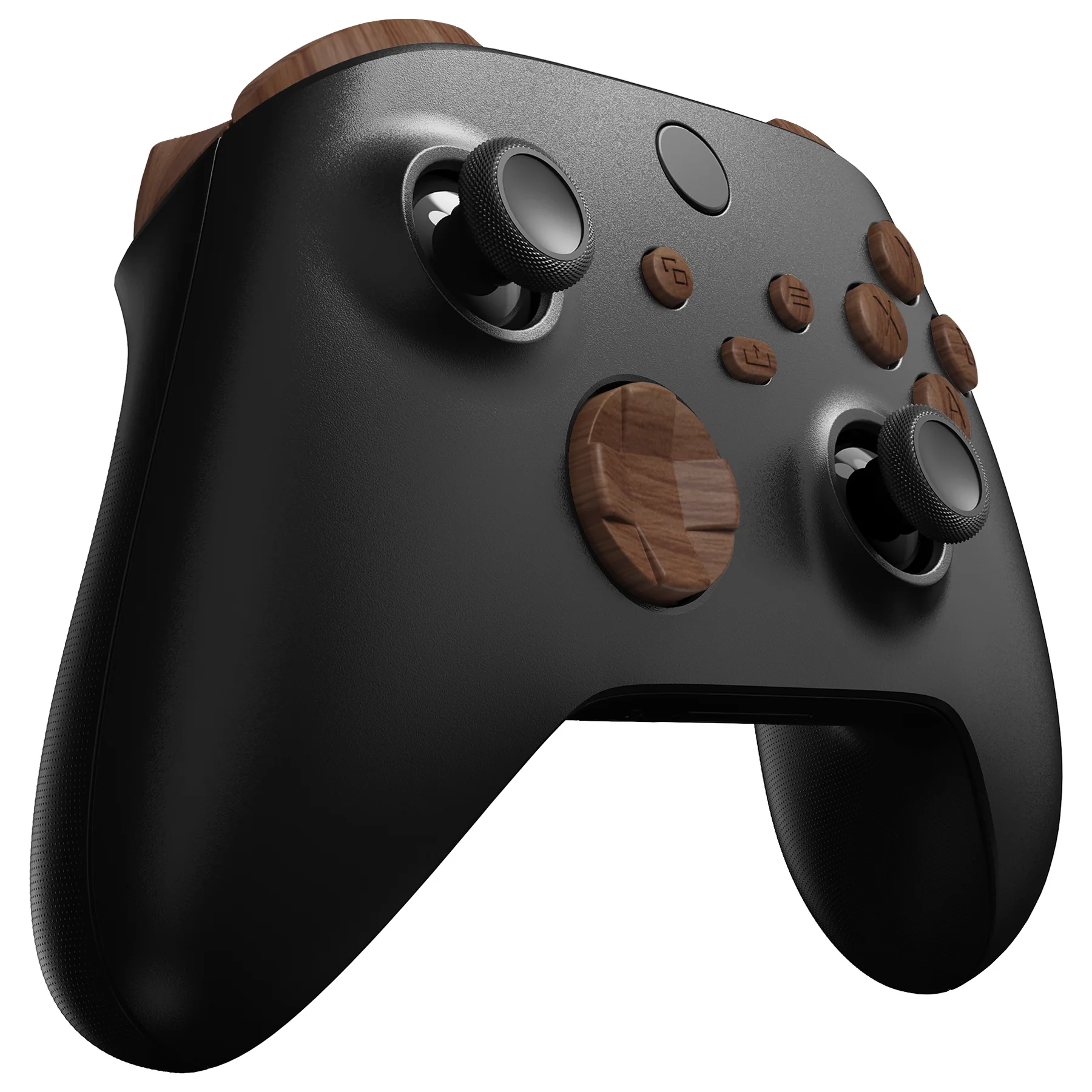 eXtremeRate Replacement Full Set Buttons for Xbox Series X & S Controller - Wood Grain - Image 5
