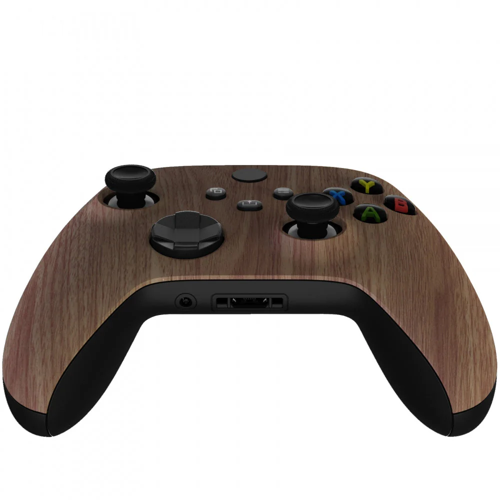 eXtremeRate Replacement Front Housing Shell for Xbox Series X & S Controller - Wood Grain - Image 7