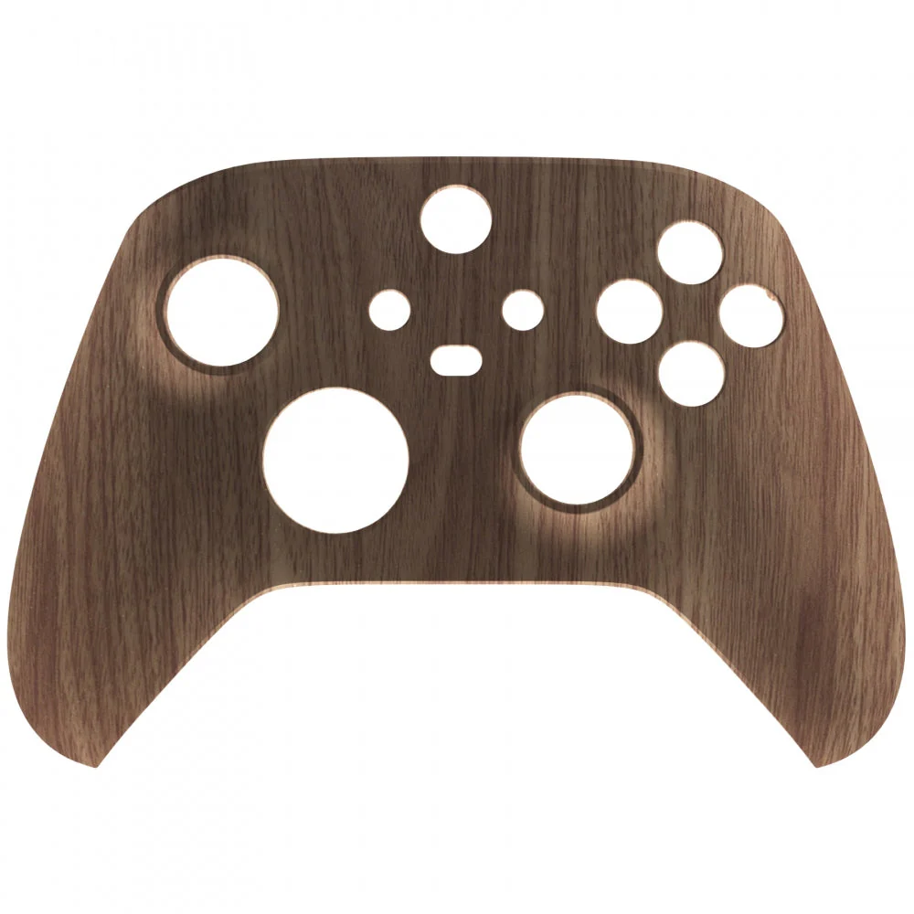 eXtremeRate Replacement Front Housing Shell for Xbox Series X & S Controller - Wood Grain - Image 8