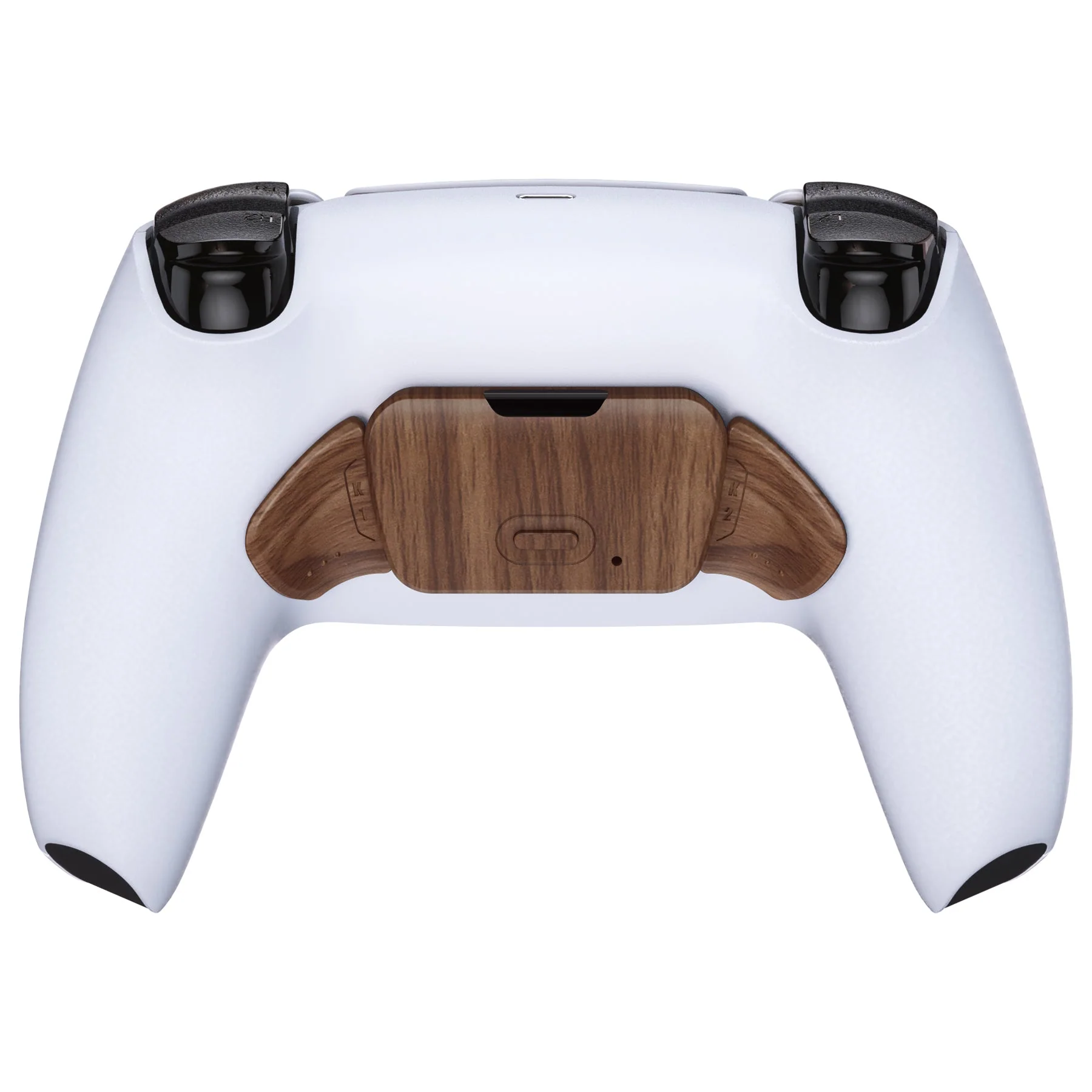 eXtremeRate Replacement Redesigned K1 K2 Back Buttons for eXtremerate RISE Remap Kit, Compatible with PS5 Controller - Wood Grain - Image 5