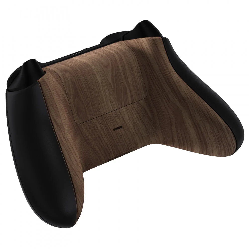 eXtremeRate Replacement Bottom Shell with Battery Cover for Xbox Series X & S Controller - Wood Grain - Image 7