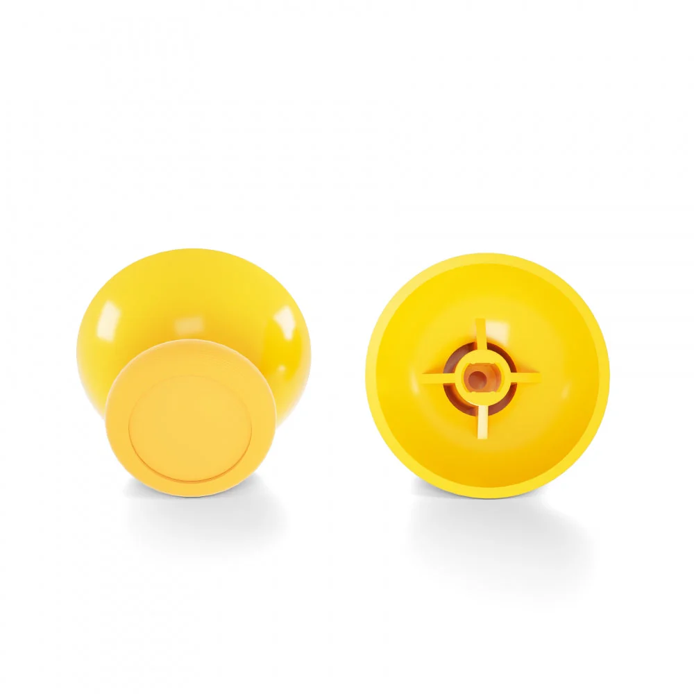 eXtremeRate Replacement 3D Joystick Thumbsticks for Nintendo Switch Pro Controller - Yellow - Image 6